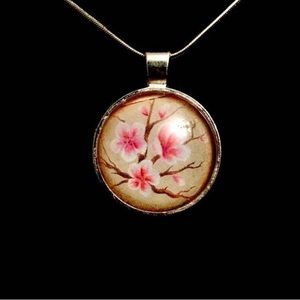 Floral Pendant Necklace